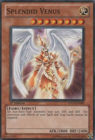 遊戯王 カートン Amazon.com: Yu-Gi-Oh! - Splendid Venus (SDLS-EN009) - Structure